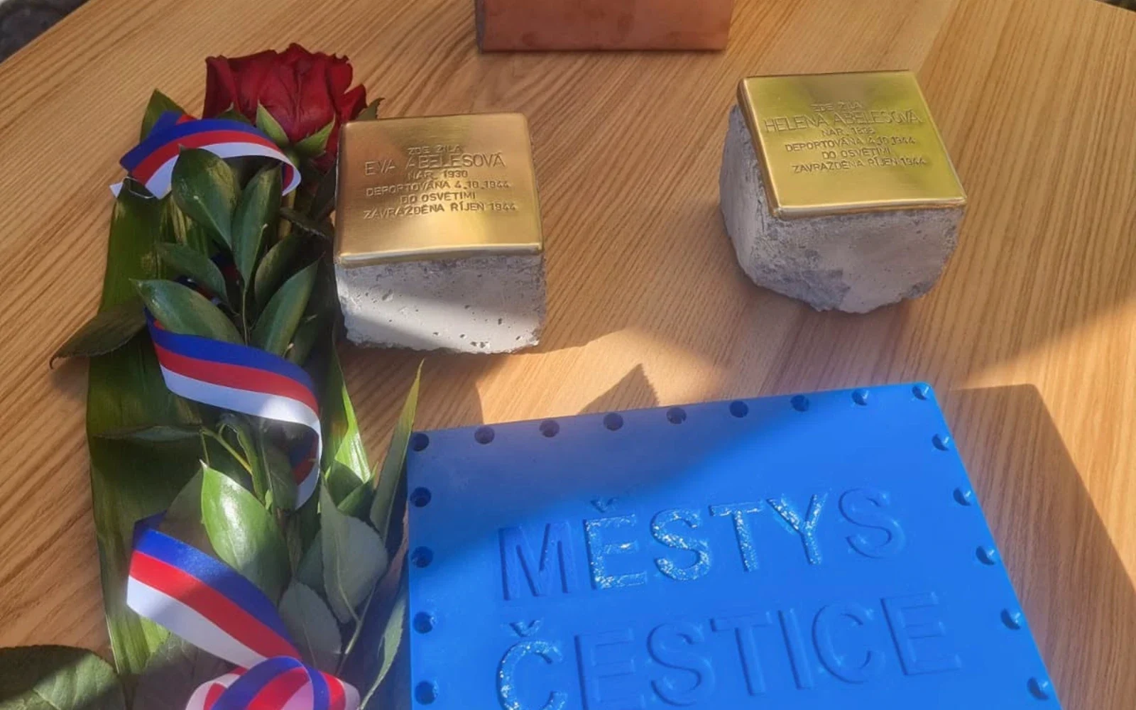 Nové "kameny zmizelých" v Česticích